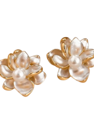 Maroon Chand Bali chandelier Earrings