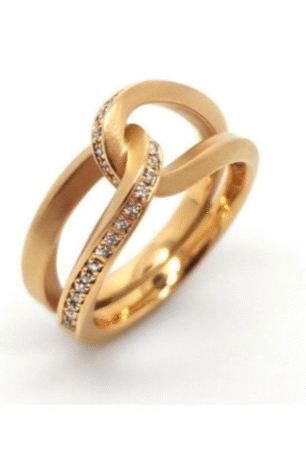 CHINESE VINTAGE GOLD RING