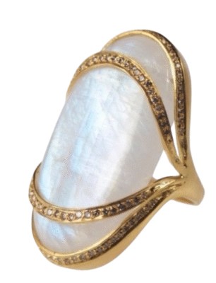 CHINESE VINTAGE GOLD RING